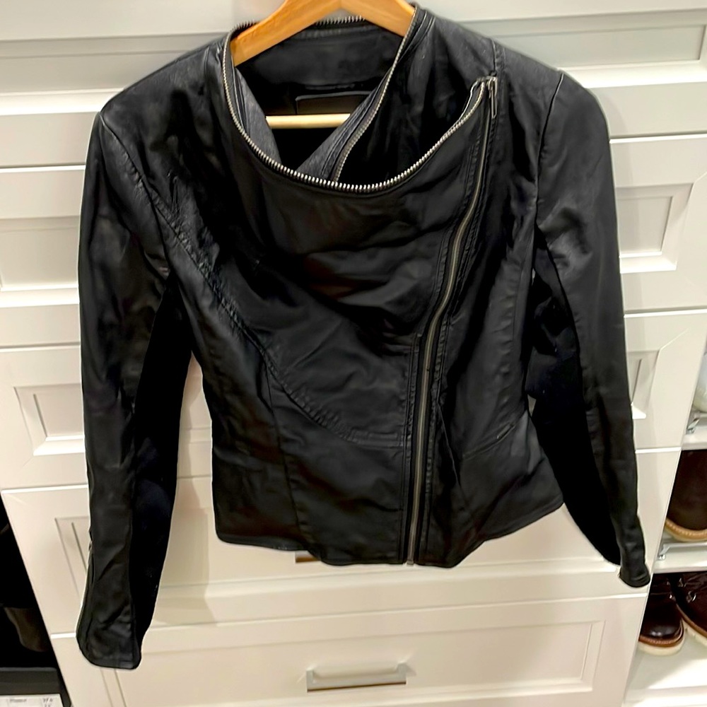 Blank nyc faux leather jacket